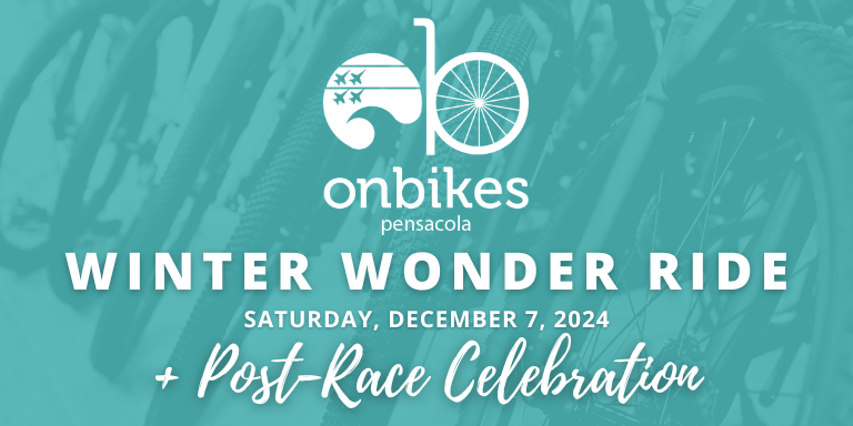 onbikes pensacola winter wonder ride downtown pensacola